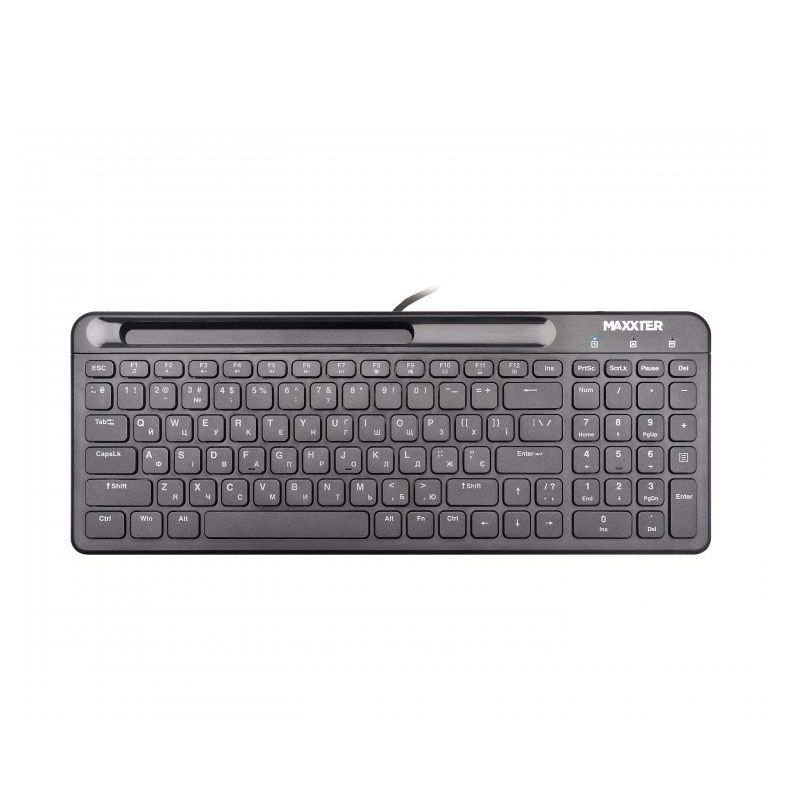 Клавиатура Maxxter Black (KB-01B-UA)