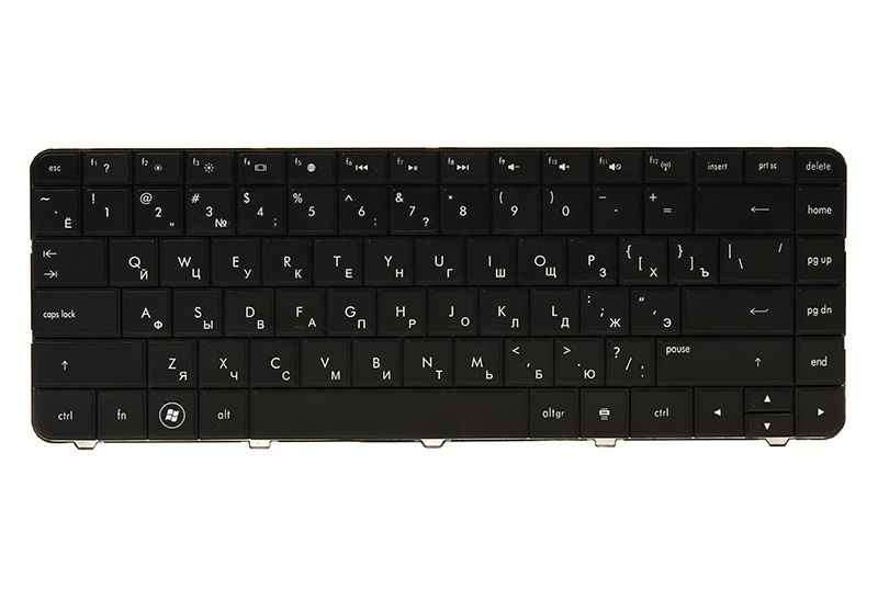 Клавиатура для ноутбука HP Pavilion G4 черный, черный фрейм
