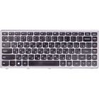 Клавiатура для ноутбука LENOVO Z410, G400 чoрний, сірий фрейм (KB310768)
