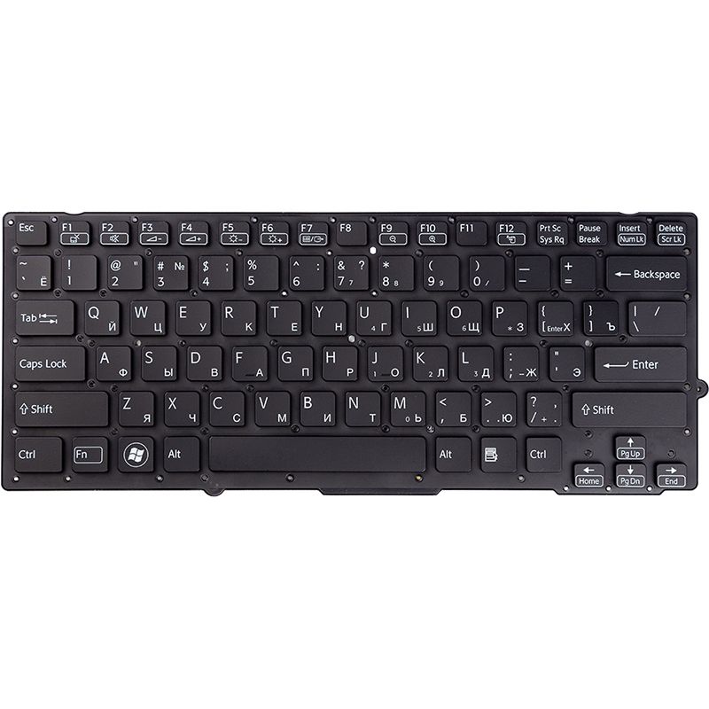 Клавиатура для ноутбука SONY Vaio VPC-SB, VPC-SA черный
