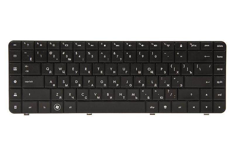 Клавиатура для ноутбука HP Presario CQ56, CQ62, G56 черный, черный фрейм