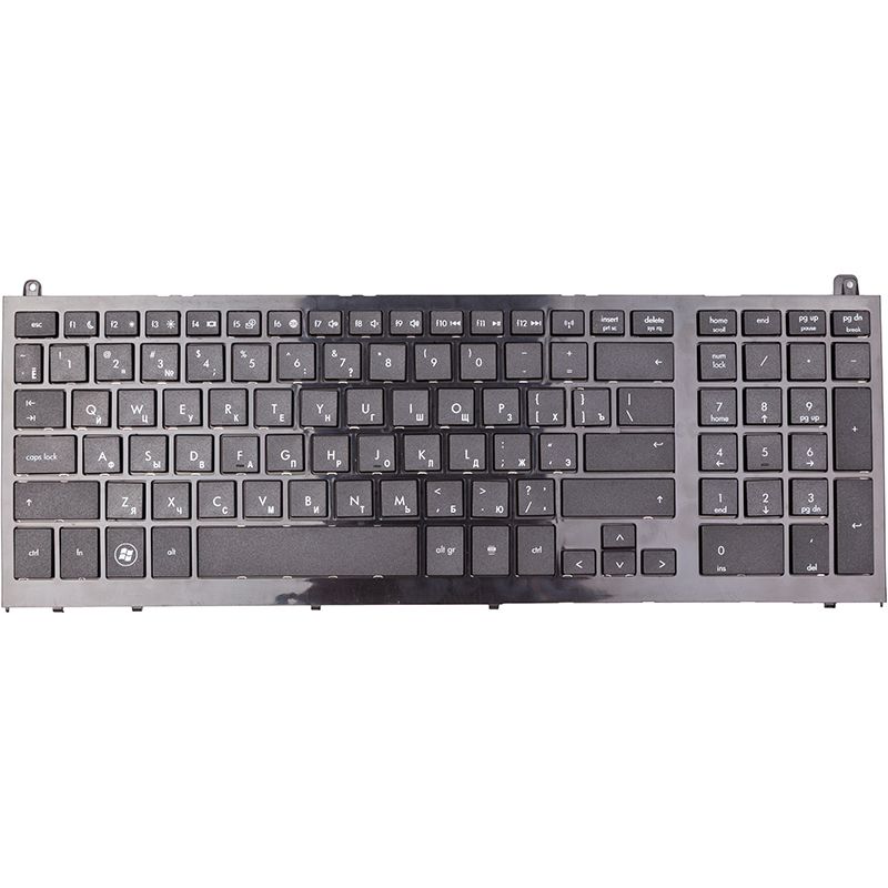 Клавиатура для ноутбука HP ProBook 4510S, черная, без фрейма