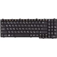 Клавиатура для ноутбука IBM/LENOVO IdeaPad G550, G555 черный, черный фрейм