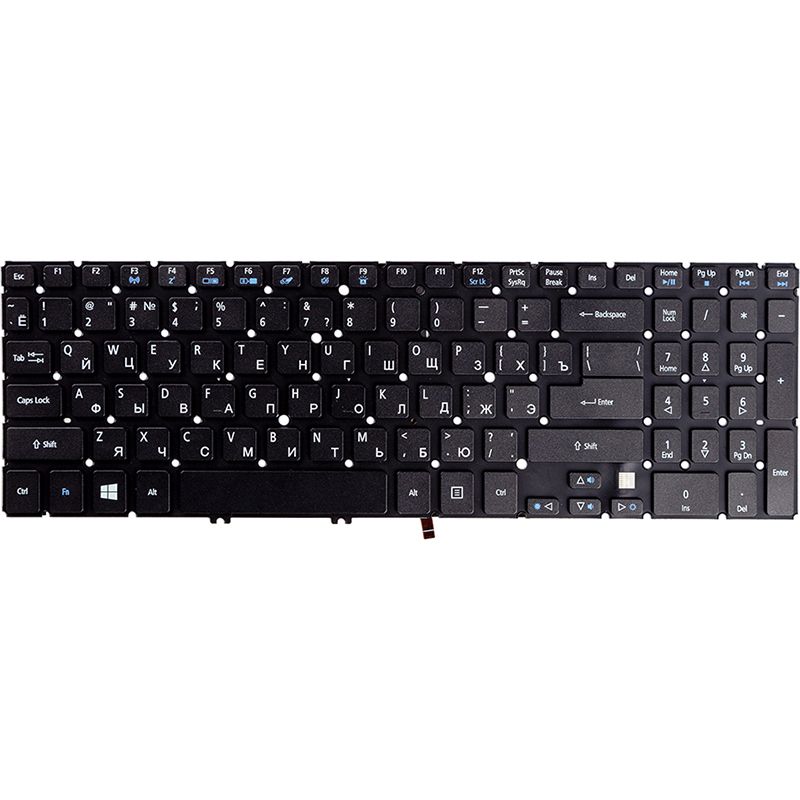 Клавиатура для ноутбука ACER Aspire M3-MA50, M5-581T черный