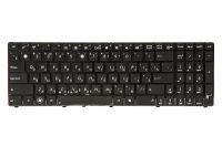 Клавиатура для ноутбука ASUS K50, K50A, K50I черный, черный фрейм