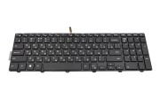 Клавиатура для ноутбука DELL Inspiron 3541, 5542 подсветка клавиш, черный