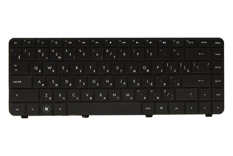 Клавиатура для ноутбука HP Presario CQ42, G42 черный, черный фрейм
