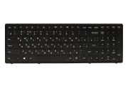 Клавiатура для ноутбука IBM/LENOVO IdeaPad Flex 15, G500s чорний, чорний фрейм (KB311767)