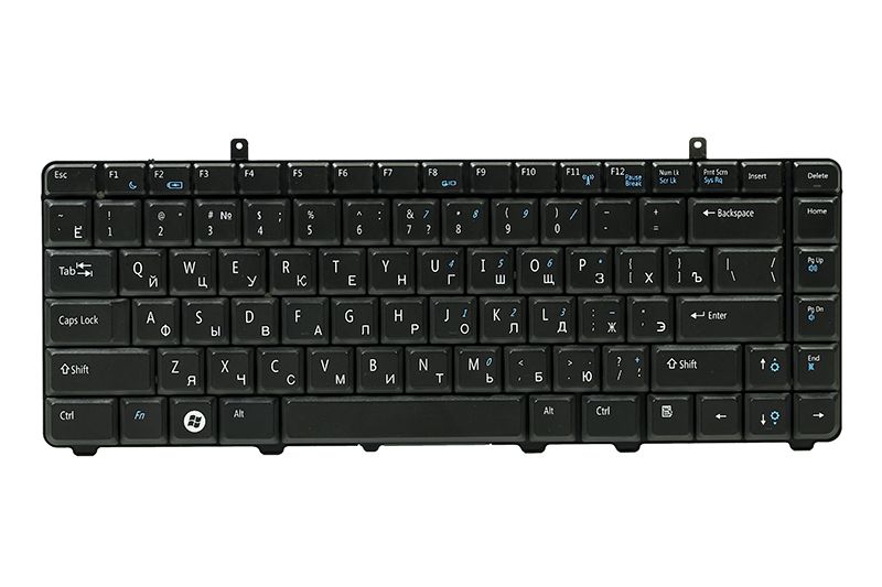 Клавiатура для ноутбука DELL Vostro A840 чорний, чорний фрейм (KB311859)