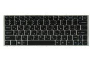 Клавiатура для ноутбука SONY YB YA чорний, сiрий фрейм (KB311934)