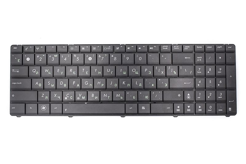 Клавiатура для ноутбука ASUS A53U, K53U чорний, без фрейма (KB312504)