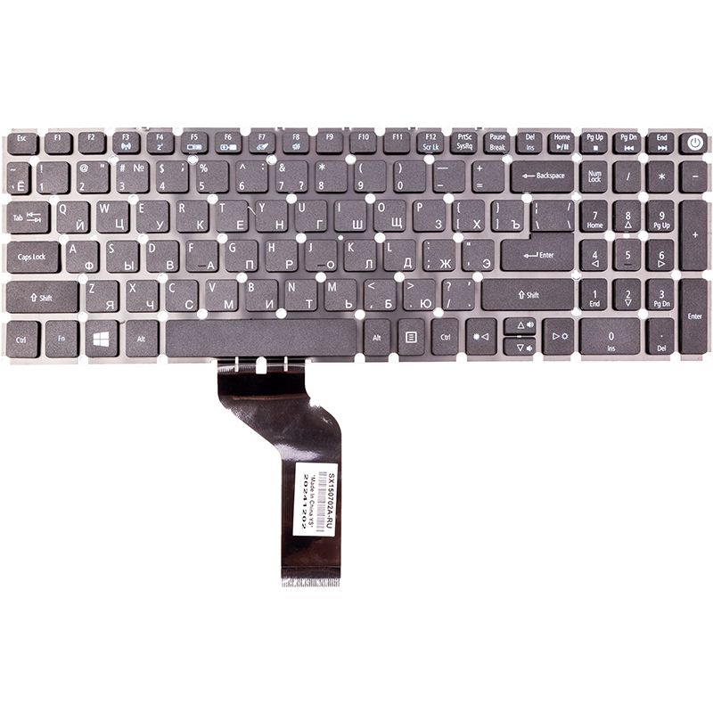 Клавиатура для ноутбука ACER Aspire E5-573, E5-573G, черная