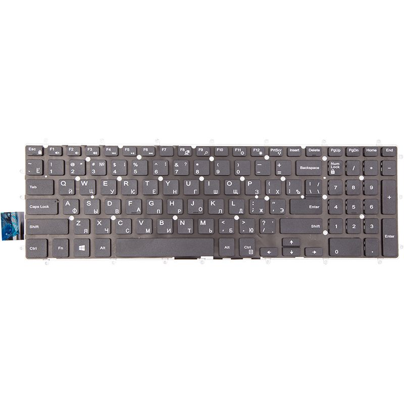 Клавіатура для ноутбука DELL Inspiron 15-5565, 15-5567,15-5570, чорна (KB314508)
