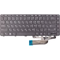 Клавіатура для ноутбука HP ProBook 430 G4, 430 G3, чорна, чорний фрейм (KB314560)