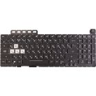 Клавіатура для ноутбука ASUS TUF Gaming A15 чорна, без фрейму, підсвітка (KB314959)