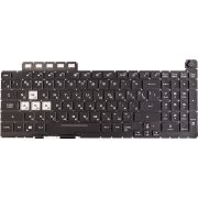 Клавіатура для ноутбука ASUS TUF Gaming A15 чорна, без фрейму, підсвітка (KB314959)