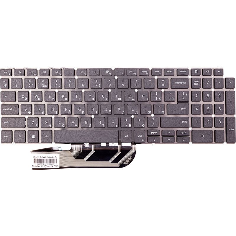 Клавиатура для ноутбука DELL Latitude 3510, черная