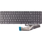 Клавіатура для ноутбука HP 450 G4, чорна, чорний фрейм (KB315727)
