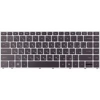 Клавиатура для ноутбука HP ProBook 5330m, черная, серый фрейм