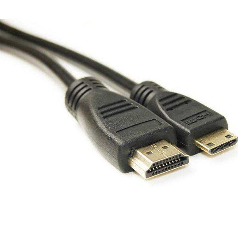 Кабель PowerPlant HDMI-miniHDMI v1.4, 2м, Black (KD00AS1273)