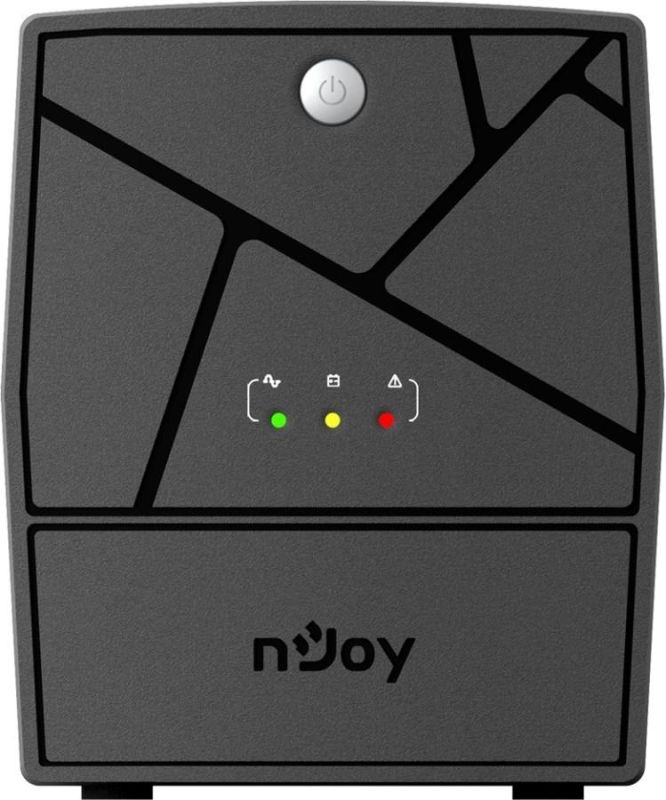 Джерело безперебійного живлення NJOY Keen 1000 (UPLI-LI100KU-CG01B), Lin.int., AVR, 4 x евро, USB, пластик (Keen 1000 USB)