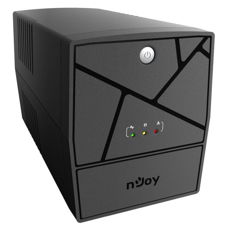 ИБП NJOY Keen 2000 (UPLI-LI200KU-CG01B) Lin.int., AVR, 4 x евро, USB, пластик (Keen 2000 USB)