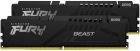 Модуль пам`яті DDR5 2x16GB/6000 Kingston Fury Beast Black (KF560C36BBE2K2-32)