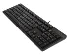 Клавіатура A4Tech KK-3 Black (KK-3 USB (Black))