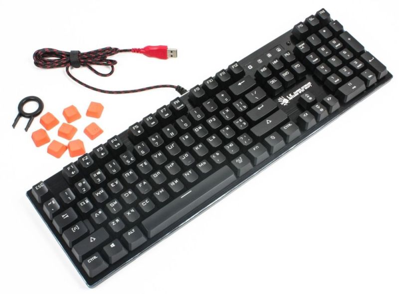 Клавіатура Bloody B820R Red SW Black (B820R Bloody (Black) Red SW)
