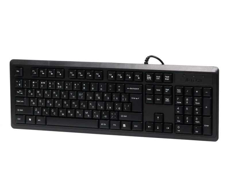 Клавіатура A4Tech KR-92 Black (KR-92 USB (Black))