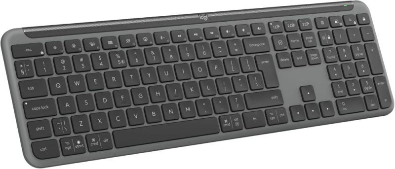 Клавиатура беспроводная Logitech Signature Slim K950 US Graphite USB (920-012465)
