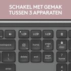 Клавиатура беспроводная Logitech Signature Slim K950 US Graphite USB (920-012465)