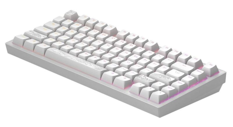 Клавиатура Dark Project ALU81 Terra Nostra White (DPKB_NOSTRA_81_ANSI_WHITE_UA)