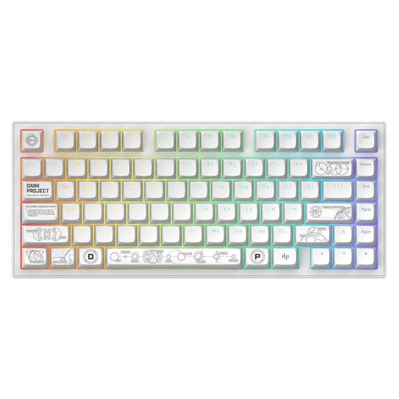 Клавиатура Dark Project ALU81 Terra Nova White (DPKB_NOVA_81_ANSI_WHITE_UA)
