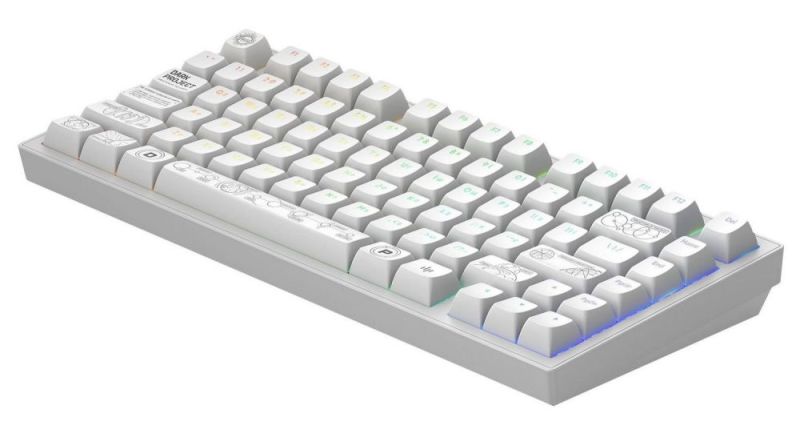 Клавиатура Dark Project ALU81 Terra Nova White (DPKB_NOVA_81_ANSI_WHITE_UA)
