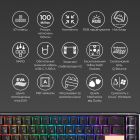 Клавіатура Ducky One 3 SF Cherry MX Red RGB UA USB Black (DKON2167ST-RUAPXCLAWSC1)