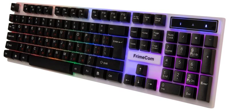 Клавиатура FrimeCom Black (FC-801А-USB)
