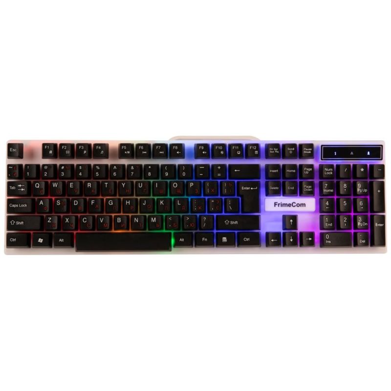 Клавіатура FrimeCom Black (FC-801А-USB)
