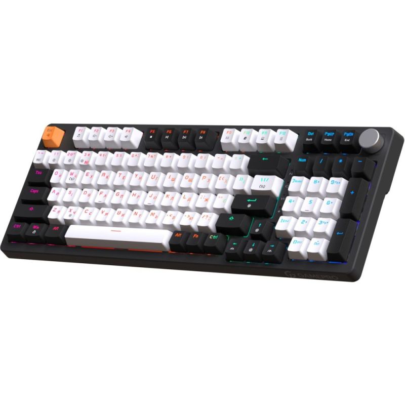 Клавіатура GamePro Red з Hot-Swap RGB Black  (MK170B)