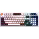 Клавиатура GamePro Red с Hot-Swap RGB White  (MK170W)