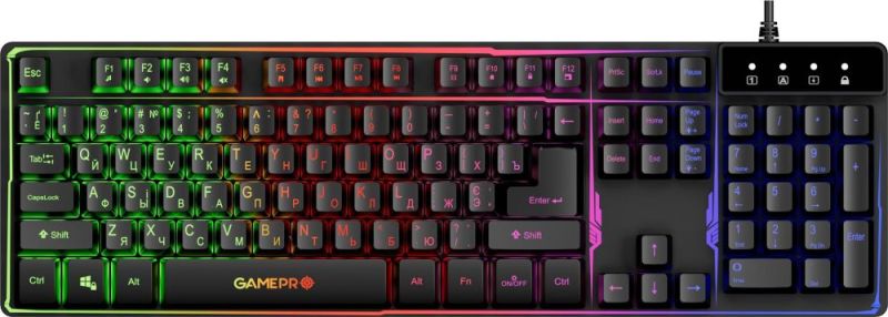 Клавіатура GamePro Nitro+ Black  (GK576)