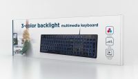 Клавиатура Gembird Ukr Black (KB-UML3-01-UA)