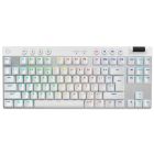 Клавиатура беспроводная Logitech G PRO X TKL Lightspeed White Tactile (920-012148)