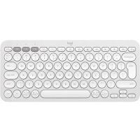 Клавiатура бездротова Logitech Pebble Keys 2 K380s White (920-011852)