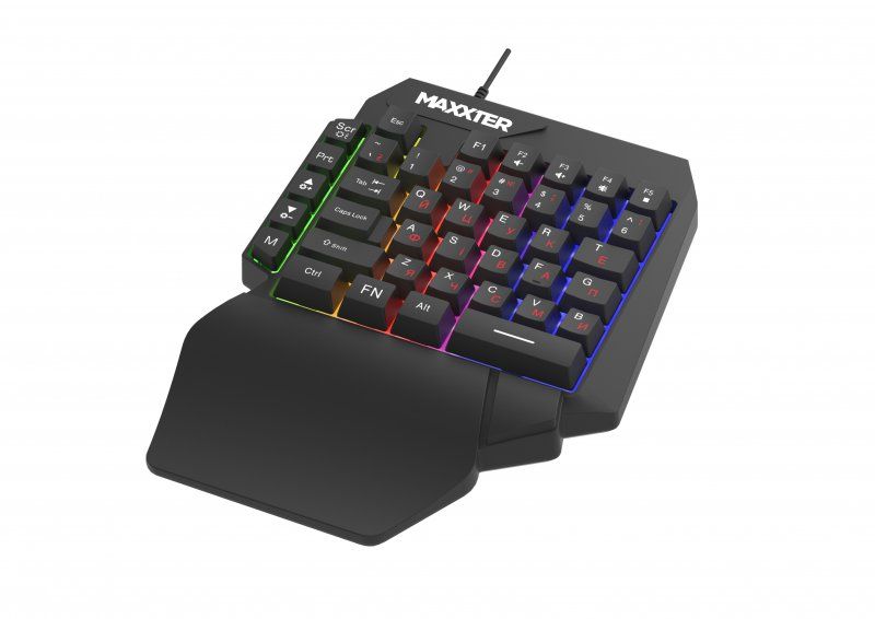 Клавiатура Maxxter Black (KBG-OH-01B-UA)