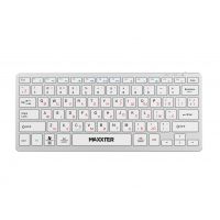 Клавiатура бездротова Maxxter Silver (KBW-C01S-UA)