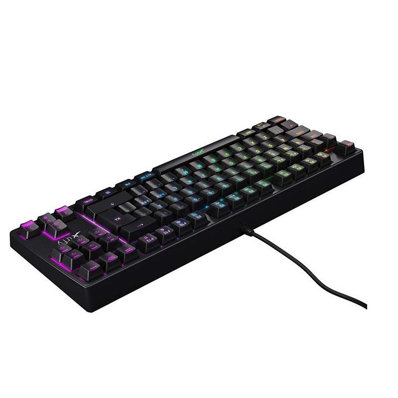 Клавиатура Xtrfy K4 TKL RGB Kailh Red UA Black USB (XG-K4-RGB-TKL-R-UKR)