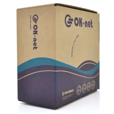 Кабель сетевой OK-Net FTP 305м cat.5e (F/UTP-cat.5E) (КПВЭ-ВП (200) 4*2*0,51)