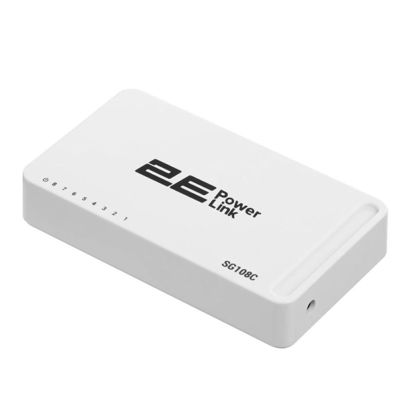 Коммутатор 2E PowerLink SG108C (8xGE, неуправляемый) (2E-SG108C)