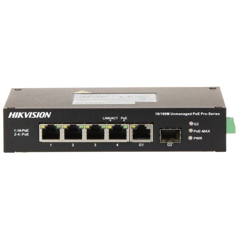 Комутатор Hikvision (DS-3T0306HP-E/HS)